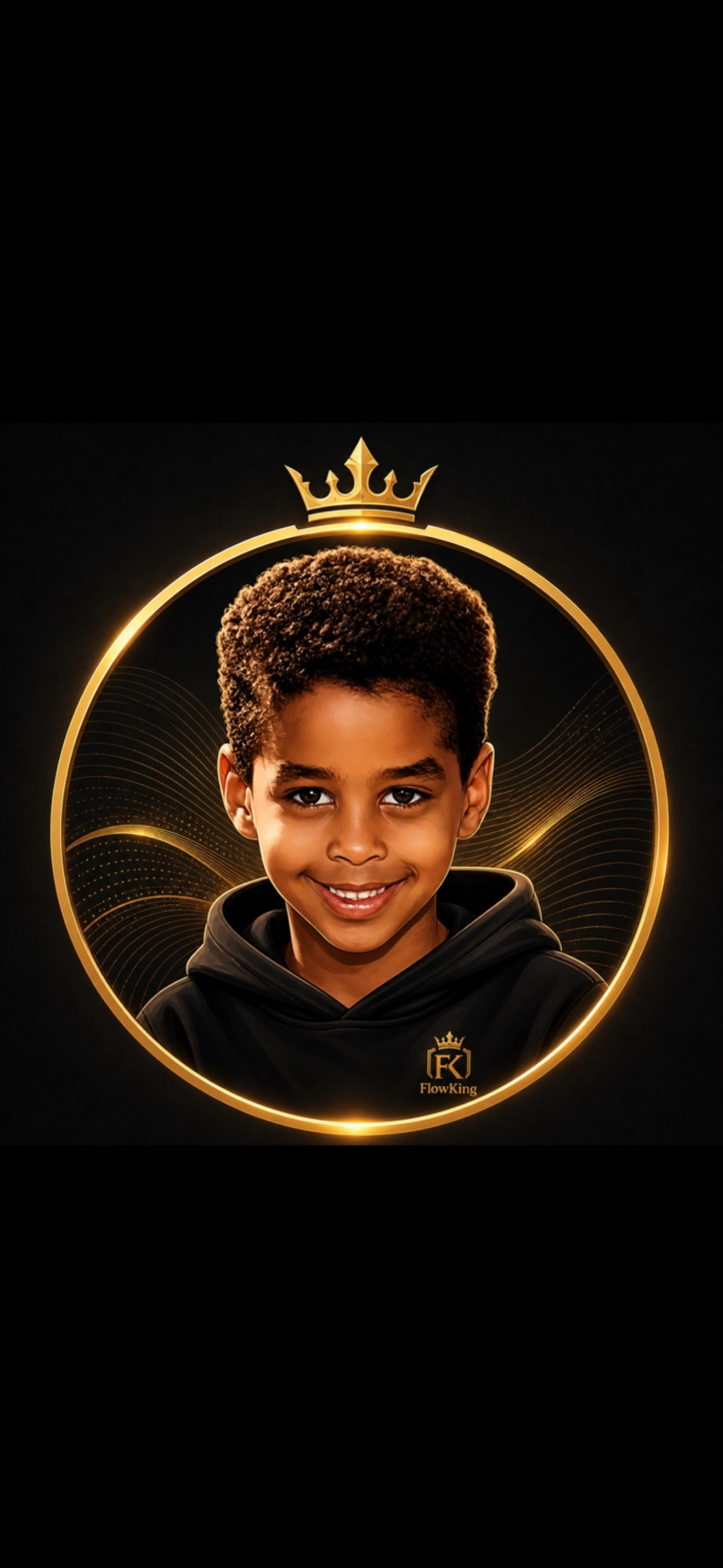 Noah Nuru as a child